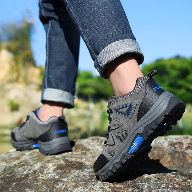 Men's shoes Fall Grand size 45 Mountaineering shoes men 46 Anti-slip plus size 47 Outdoor Leisure sport Tourist shoes 48