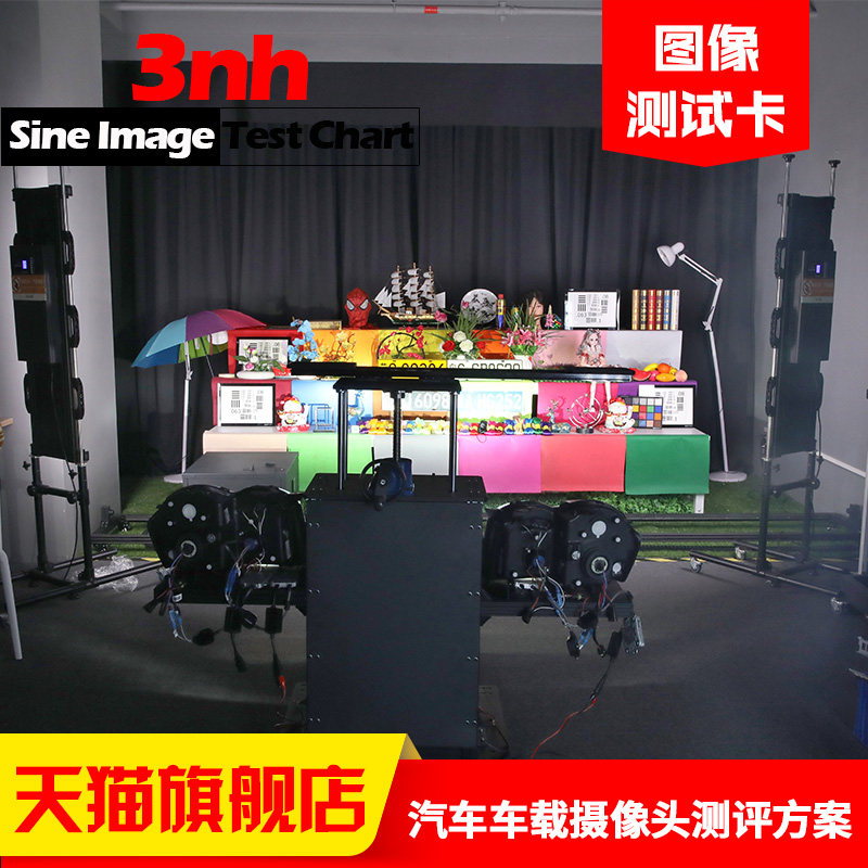 汽车车载运动相机摄像头测试道路环境模拟清晰度肤色纹理畸变评测