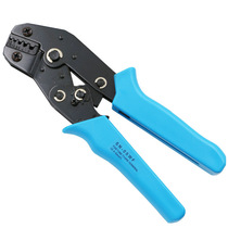 Mini-European-type terminal crimping pliers Cold pressing terminals insulated press pliers Manual wiring pliers 0 5-6mm2