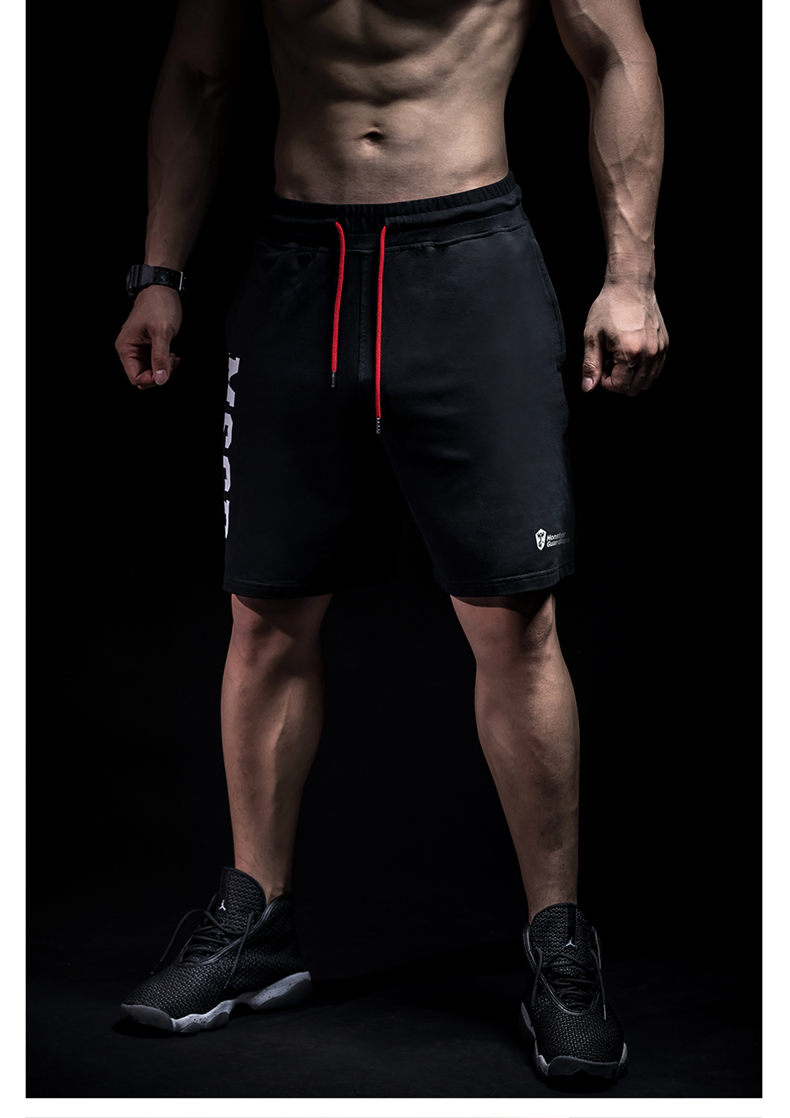 Monster Guardians Thể dục thể thao nam Quần short cotton - Quần thể thao quần dù thể thao