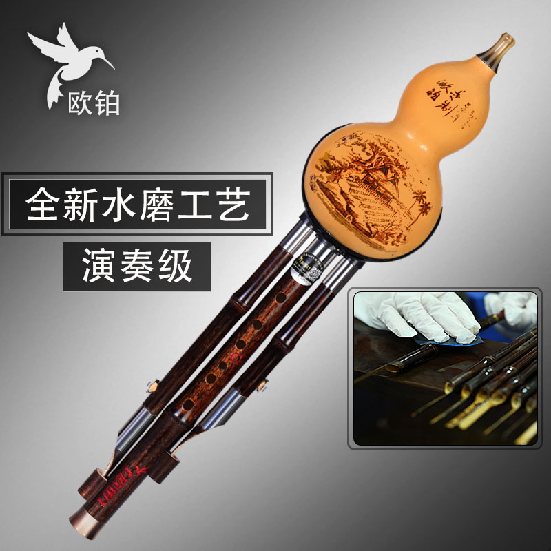 Cucurbit Musical Instrument Beginnics C Cut B Tune F Professional Playing Type Musical Instrument Children Introductory Hu Rui Silk Clouds Southern Platinum