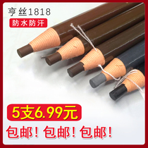 Hengse 1818 pull line eyebrow pencil female waterproof sweat-proof no decolorization lasting no dizziness thrush pink tremble sound Net Red