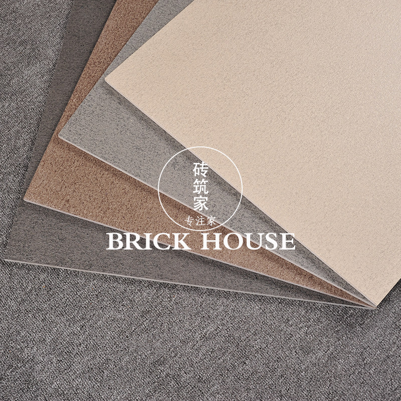 Nordic Industrial Wind All Porcelain Imitation Antique Brick 600 Kitchen Makeup Room Wall Living-room Terrace Rugged Ground Anti Slip Tile
