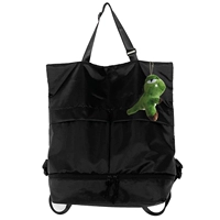 Черный динозавр, подвеска, надевается на плечо