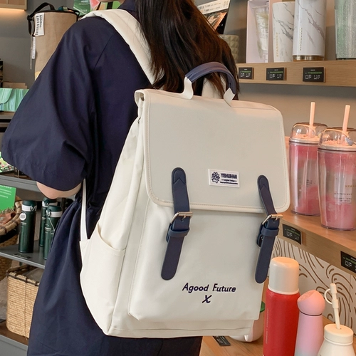 Свежий ранец, сумка через плечо, брендовый японский рюкзак, для средней школы, подходит для подростков, подходит для студента