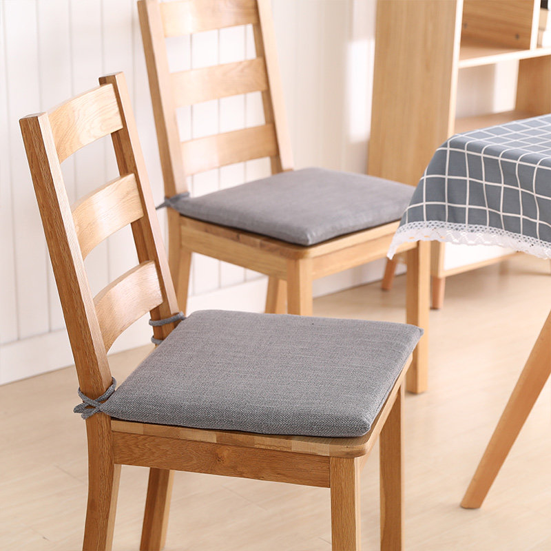 Square dining table chair cushion cushion Student office sedentary classroom stool chair Four seasons universal cushion Household