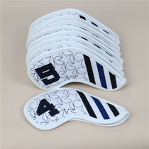 Five-pointed star magnetic universal iron cover for men and women golf club cover club head cover ball head protection cap cover