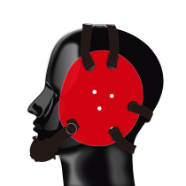 GEYI wrestling ear protection and jujitsu ear protection integrated fighting ear protection ear protection with chin cup red