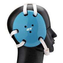 GEYI wrestling ear protection and jujitsu ear protection integrated fighting ear protection ear protection with chin soft light blue
