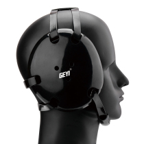 GEYI wrestling ear protection and jujitsu ear protection integrated fighting ear protection ear protection with chin soft black