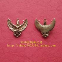 Authentic imported (Tibetan Buddhism Dapeng Goldfinch pure brass necklace pendant) made in Nepal