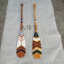 1 4-2 M color decoration hotel ornaments home decoration wall hanging window wooden paddle photo props solid wood paddle