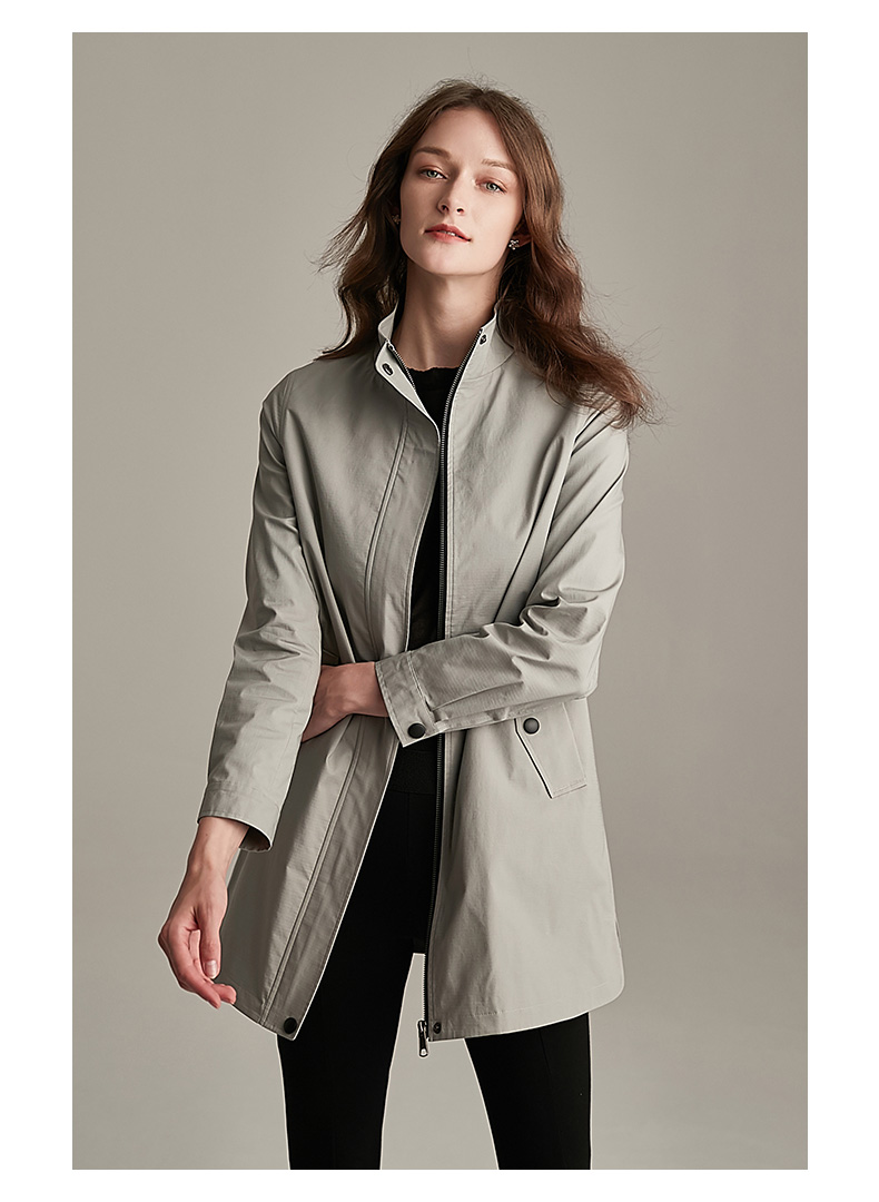 Trench pour femme en Coton - Ref 3227513 Image 14