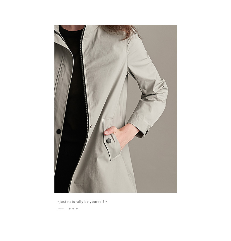 Trench pour femme en Coton - Ref 3227513 Image 12