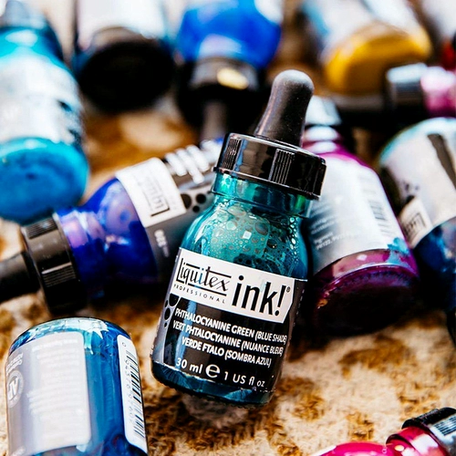 Liquitex丽唯特 Оригинальный импортный акрил, чернила, акварель