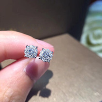 18K Gold Wedding Diamond Earrings Diamond Earrings Diamond Earrings Pendant Women Real Drill Naked Diamond Ring designated to drill ring