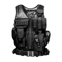 Qianli] New functional vest tactical vest multi-functional breathable tactical clothing outdoor training clothing security equipment