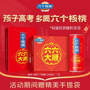 六个核桃高考大顺核桃乳240ml*16罐