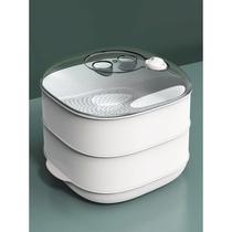Suitable for Midea Galanz microwave oven special utensils steaming box steamer heating container with lid steaming tray steamed buns