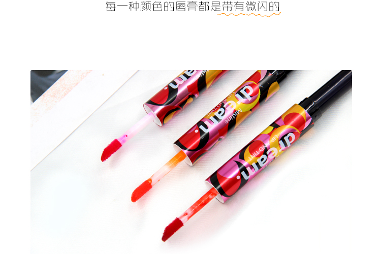 Thái Lan Mistine cắn môi trang điểm son môi dạng lỏng giữ ẩm lâu bền không dính cup dy lip lip lipstick - Son bóng / Liquid Rouge omand06 son bóng	