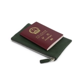 Кожаный бумажник, кошелек, сумка для паспорта, картхолдер, из натуральной кожи, воловья кожа