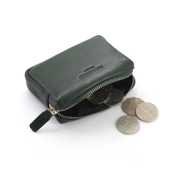 SEPTEMBER 27 头层牛皮小清新拉链零钱包收纳包硬币包真皮卡包