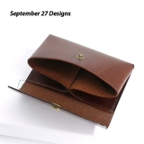 Мужской кожаный маленький картхолдер, сумка через плечо для визитных карточек, портативные монеты, из натуральной кожи, воловья кожа