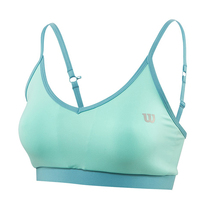 Wilsons new womens sports bra shock-proof running yoga wire-free spaghetti straps breathable fitness bra