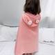 Children's Bath Towel Coral Velvet Baby Cape Cartoon Hooded Super Soft Absorbent Towel Bathrobe Softer Than Pure Cotton