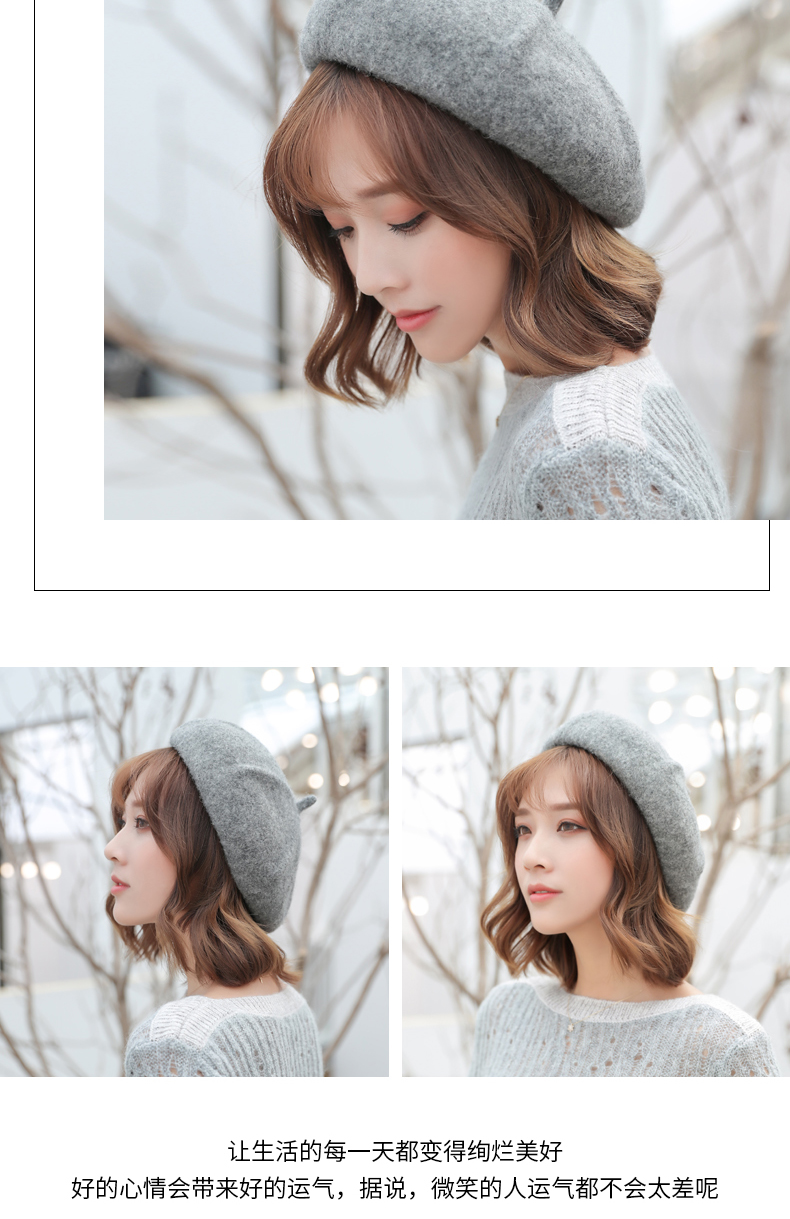 Chapeau pour femme en Melange de laine - Ref 3234474 Image 14