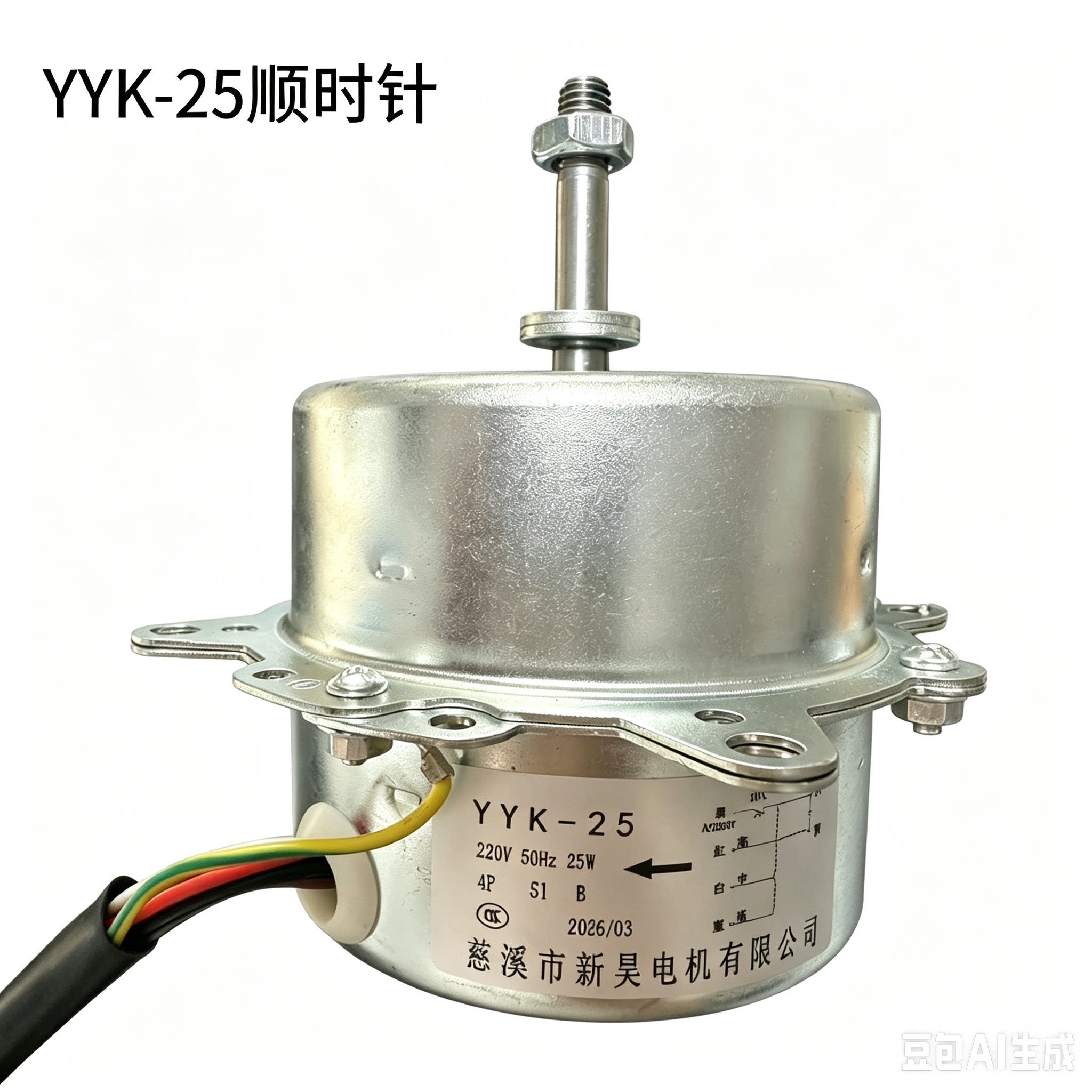 YYK-25换气扇用电动机冷风机电机水冷空调扇冷风扇电机新昊电机评价- 淘宝网