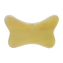 Cloud artisan neck scraping plate shoulder neck back special white buffalo horn scraping neck lymphatic deity tool sand