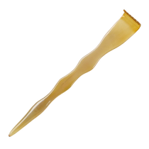 Yun Craftsmans natural horn scratching white buffalo horn scratches the back without asking for back scratching artifact old man enjoys back scratching