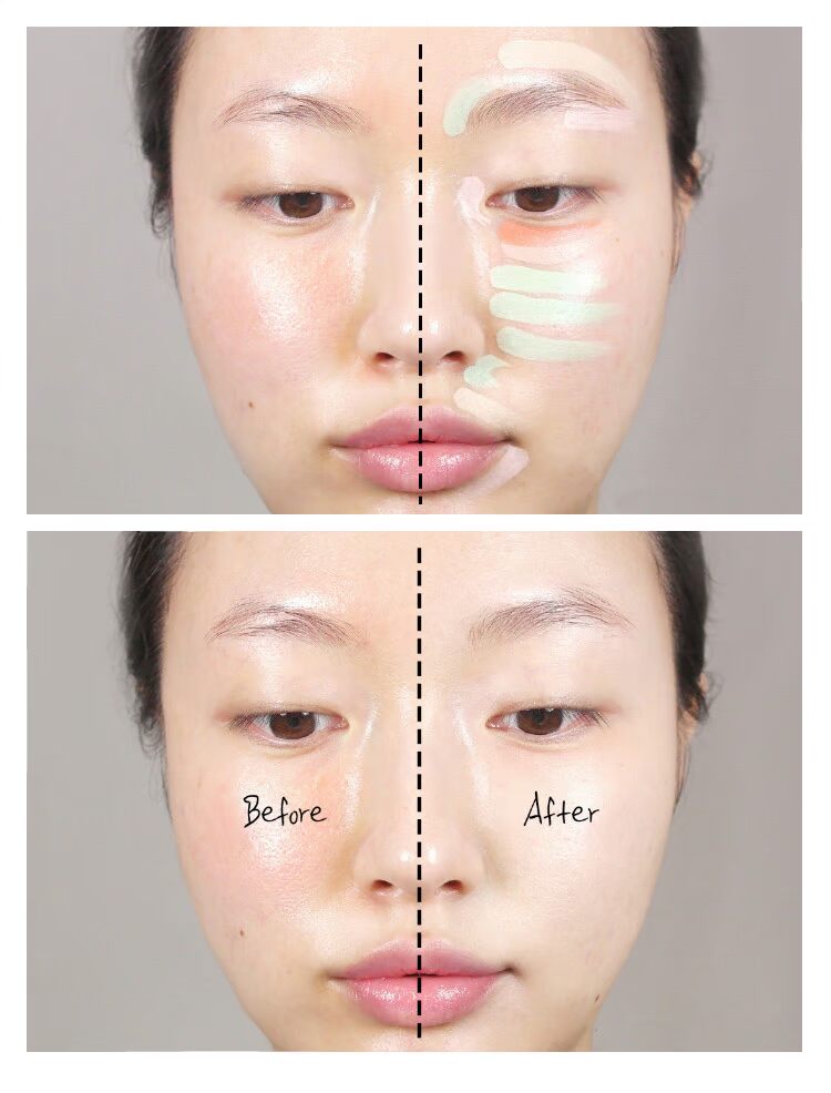 STILA bảy màu che khuyết điểm sửa chữa 13g che khuyết điểm quầng thâm làm sáng tông màu da kem che khuyết điểm cho da mụn và thâm