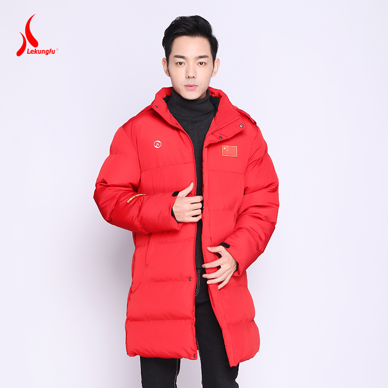 Chinese team martial arts cotton great clothes sports cotton lengthened national team training winter thickened cotton clothes taekwondo men