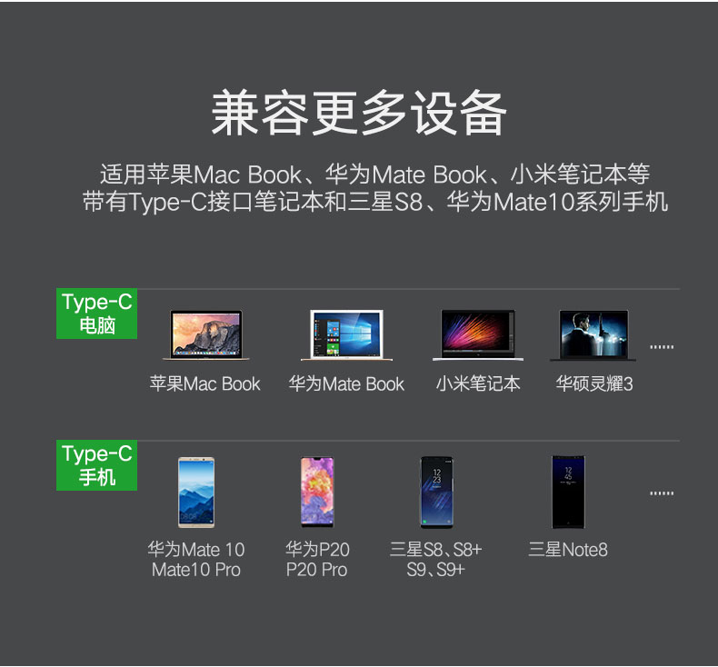 Philips typec docking trạm mở rộng bộ chuyển đổi usb macbookpro máy tính xách tay không khí hdmi phân phối phụ kiện sét 3 apple bề mặt book2 chuyển đổi máy tính - USB Aaccessories den led usb