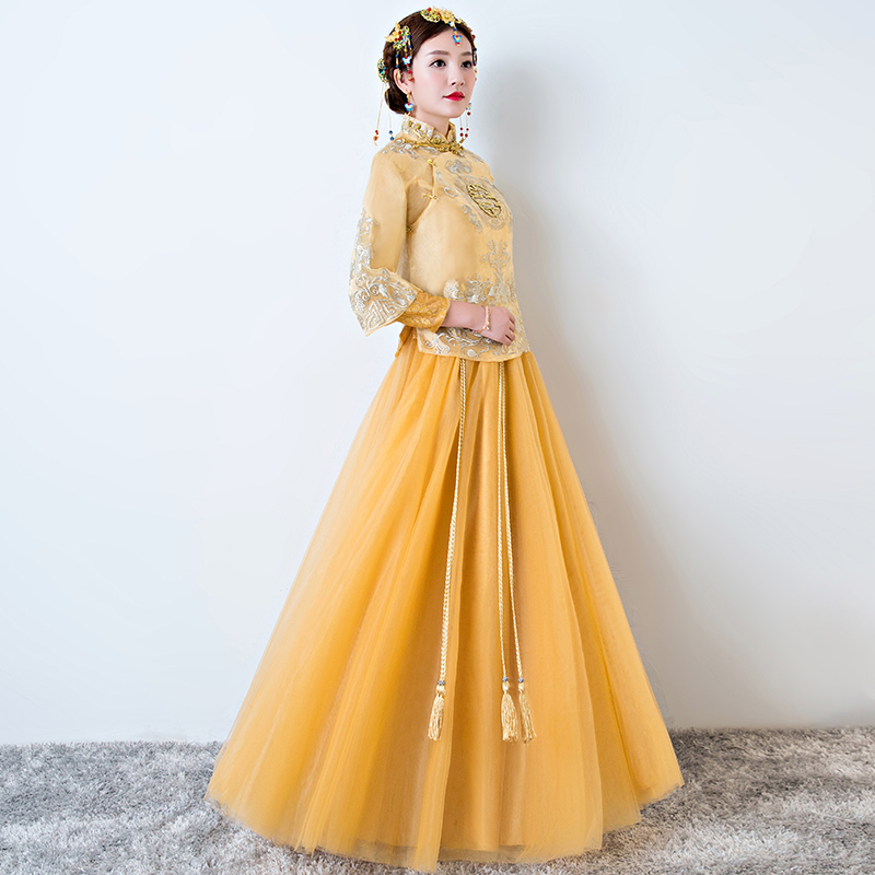 Dragon Style Wedding Dress