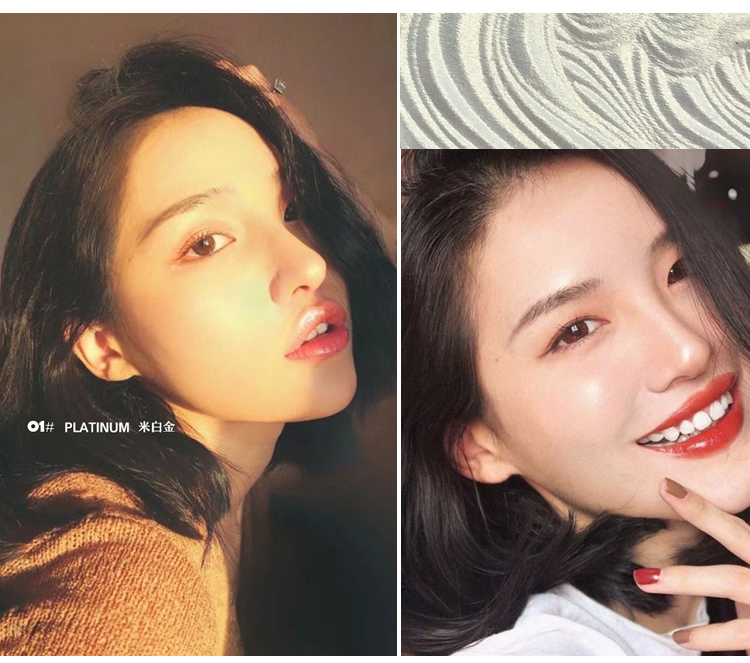 Zhang Yihan với cùng một đoạn nướng cao bóng bột sáng hạt bóng mờ sửa chữa bóng bột sửa chữa mặt mũi mỏng phấn highlight