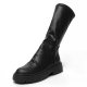 Martin boots for women 2024 new thin boots spring and autumn single boots knight boots British style thick sole mid-calf short boots for women