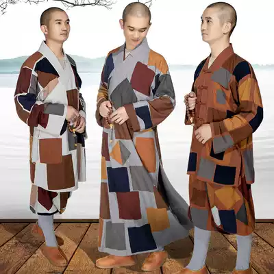 bai na yi seng fu they were told they were public and service zhang gua frock of Hanfu duan gua Buddhist monk clothes luo han gua gown
