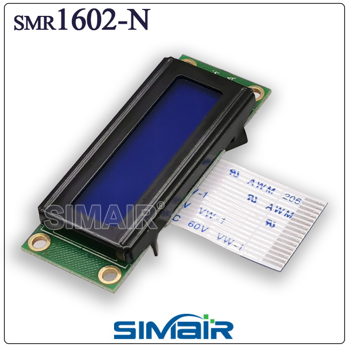 1602 LCD screen module Mini 1602 Small size 1602 FPC cable connection 1602 Character screen