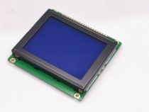 12864 middle word library screen module 12864 serial port screen blue screen 5V SPI Newsletter 12864 LCD screen module