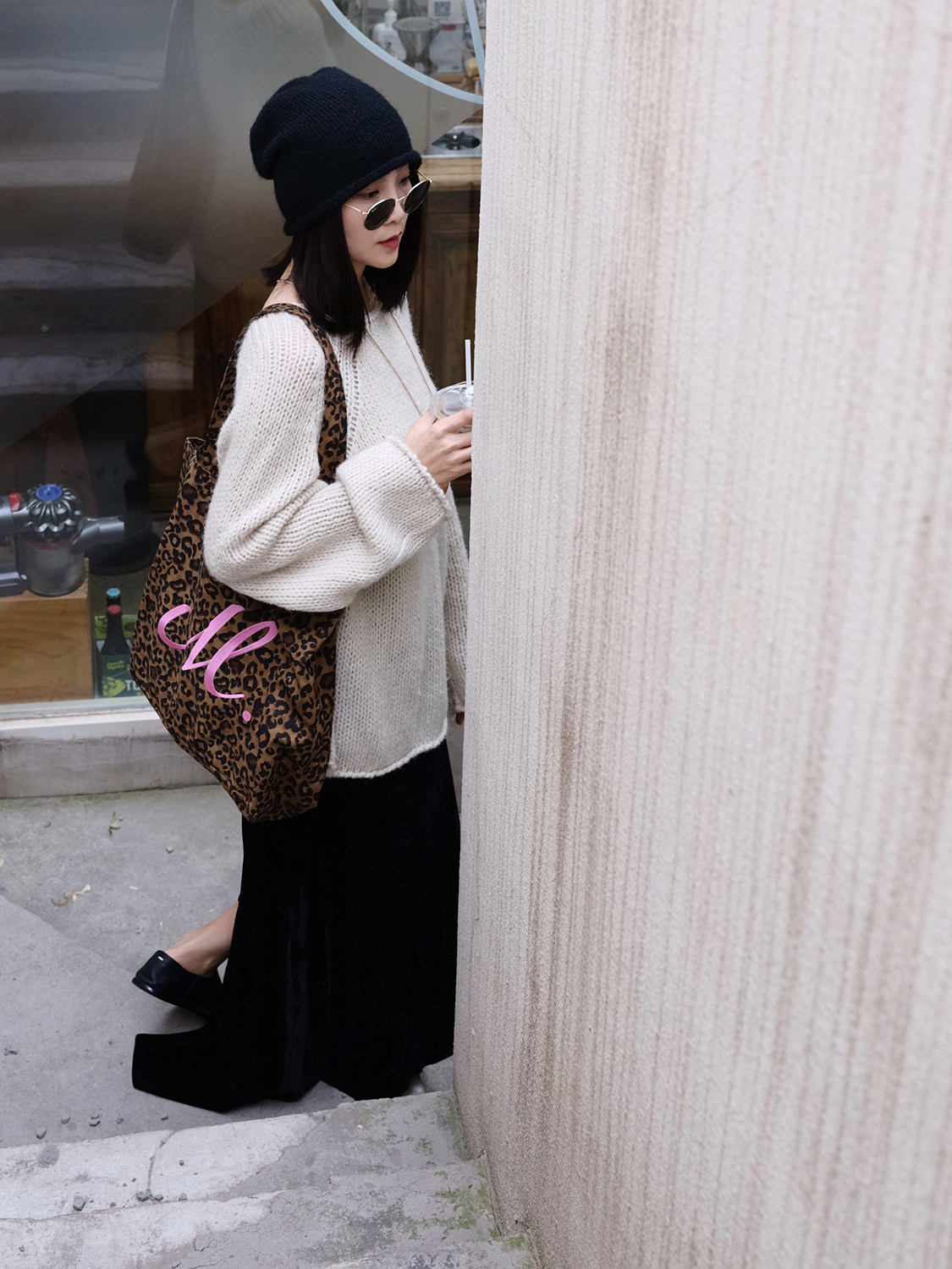 超スタイリッシュな大容量ヒョウ柄トートバッグ - 2024年新作