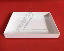 PP tray acid and alkali resistant reagent bottle tray experiment with high temperature resistant plastic anti-corrosion and anti-leakage hazardous waste tray