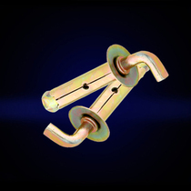 Electric water heater wall fixed adhesive hook seven-shaped hook with hook explosion screw expansion screw Universal range hood accessories