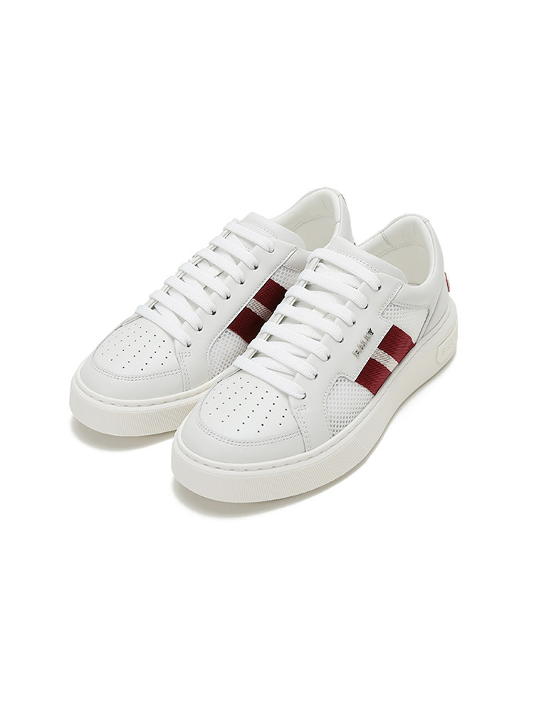 Bally Men's Lift Series Mesh Striped Thick-Soled Casual Sneakers Melys t