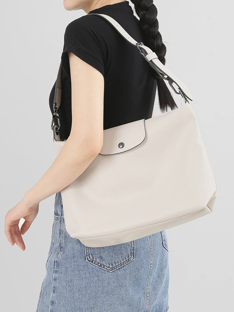 Longchamp Women's Large Underarm Hobo Bag Handbag Shoulder Bag 10189 987