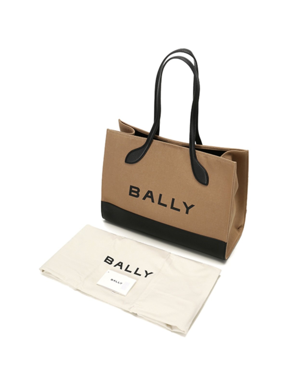 Bally Women's Unisex Canvas Tote Bag Shopping Bag Handbag Shoulder Bag Bar Keep on Ew