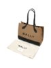 Bally Women's Unisex Canvas Tote Bag Shopping Bag Handbag Shoulder Bag Bar Keep on Ew