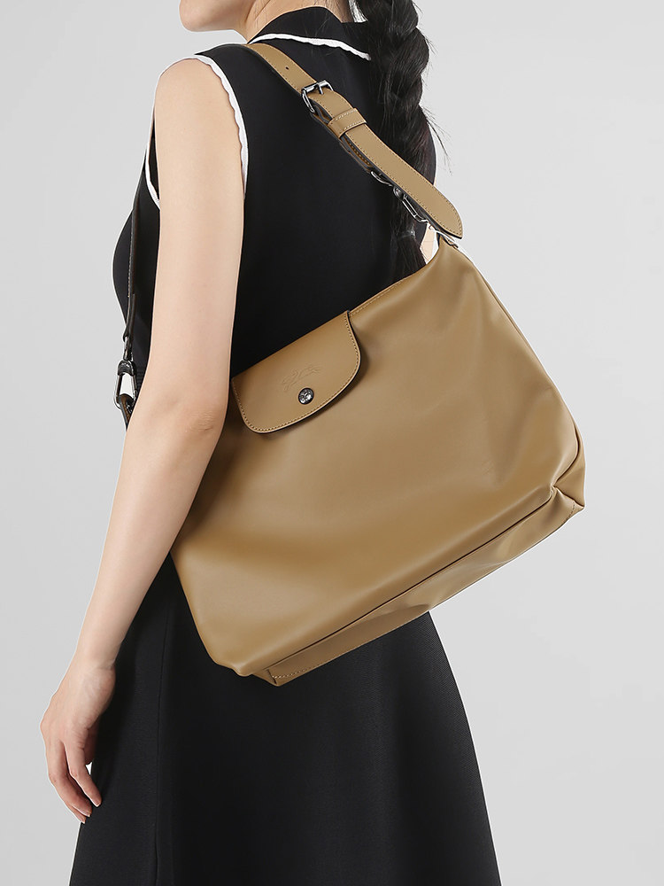 Longchamp Women's Large Underarm Hobo Bag Handbag Shoulder Bag 10189 987